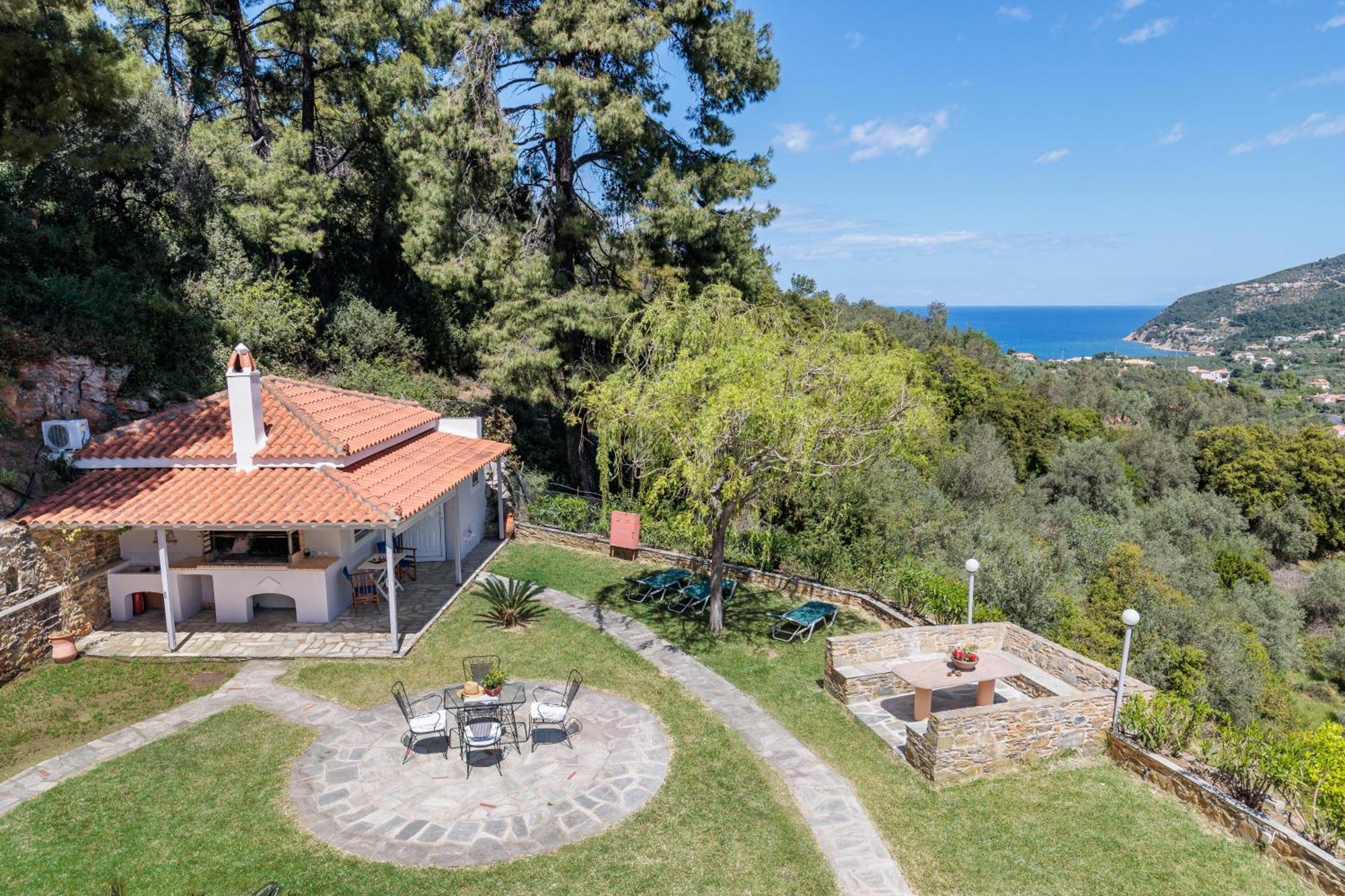 Ferienwohnung Likasti Skopelos Exterior foto